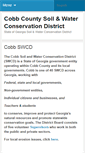 Mobile Screenshot of cobbswcd.org